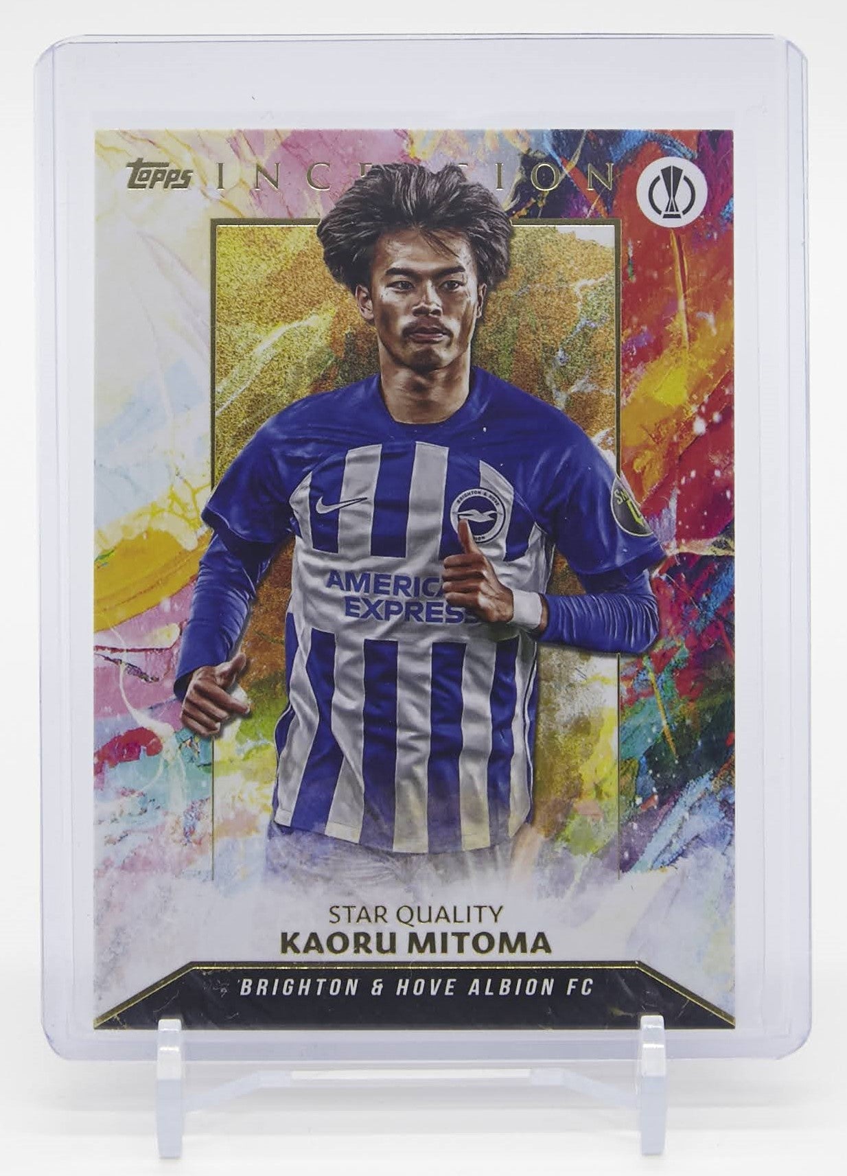 三苫 薫 Star Quality 2023-24 Topps Inception UEFA Club