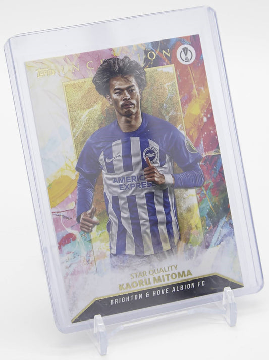 三苫 薫 Star Quality 2023-24 Topps Inception UEFA Club Competitions