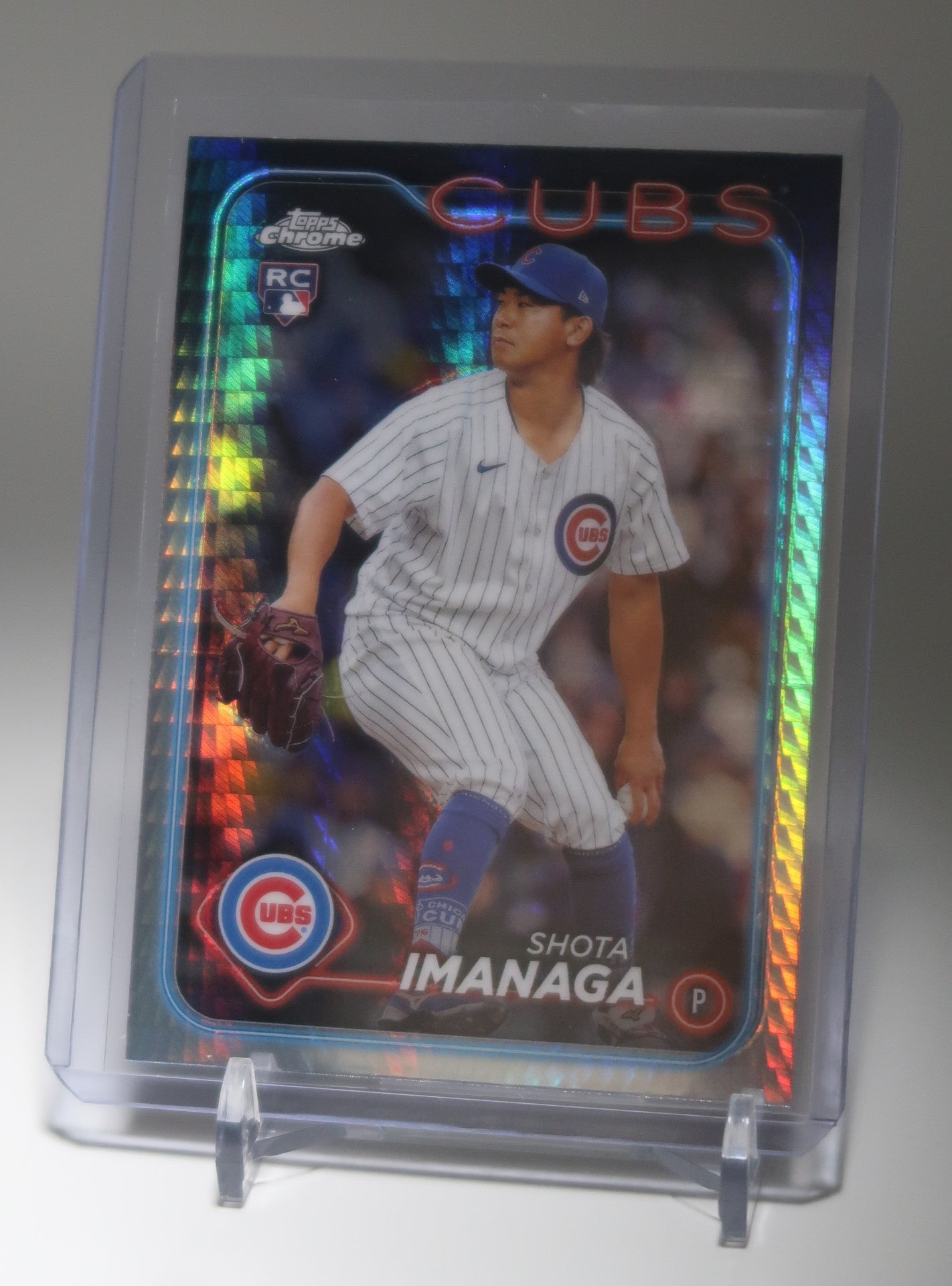 今永昇太 ルーキーカード Prismリフラクター 2024 Topps Chrome Prism Refractor #121 Shota Imanaga RC