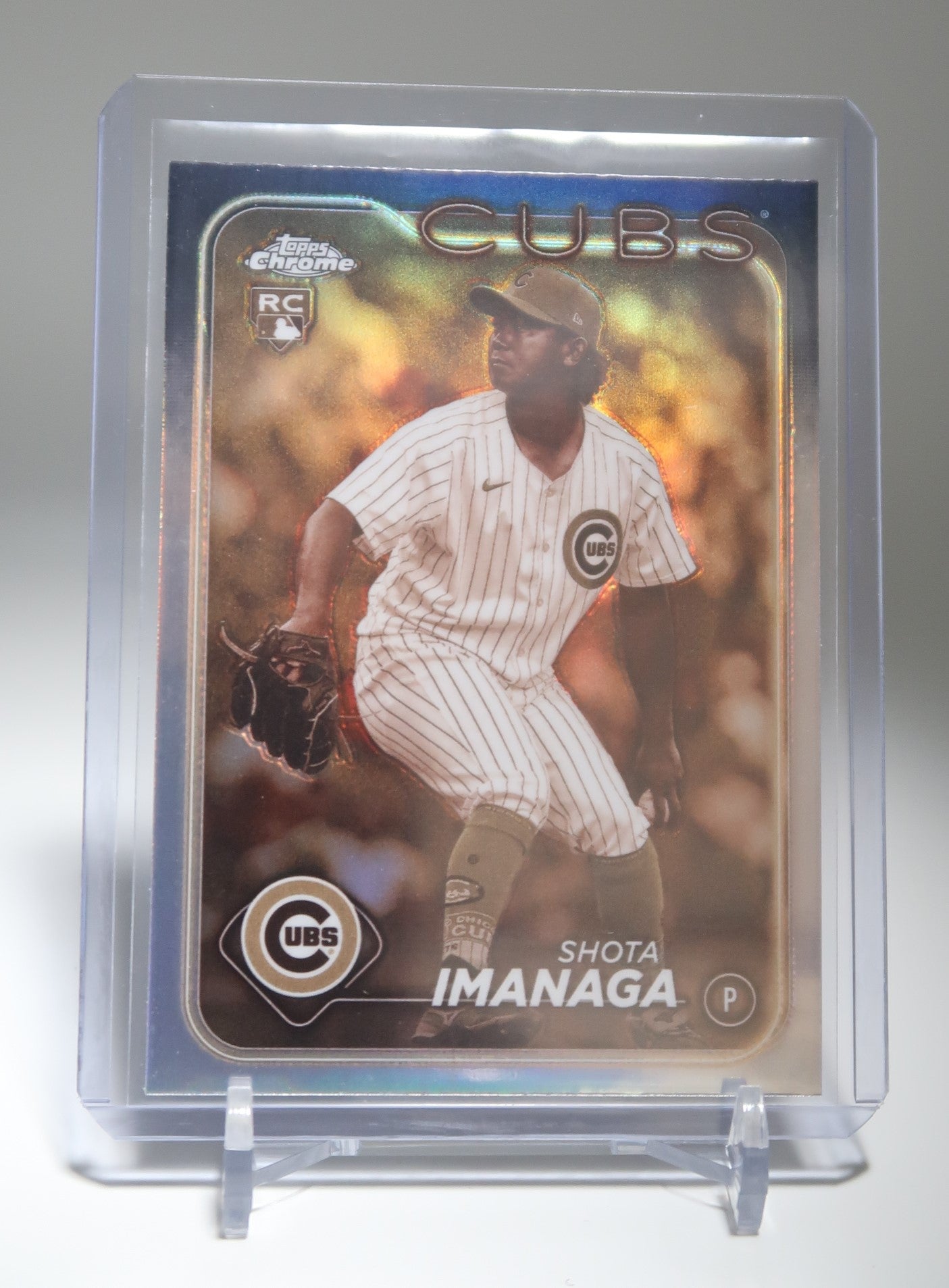 今永昇太 ルーキーカード Sepiaリフラクター 2024 Topps Chrome Sepia Refractor #121 Shota Imanaga RC