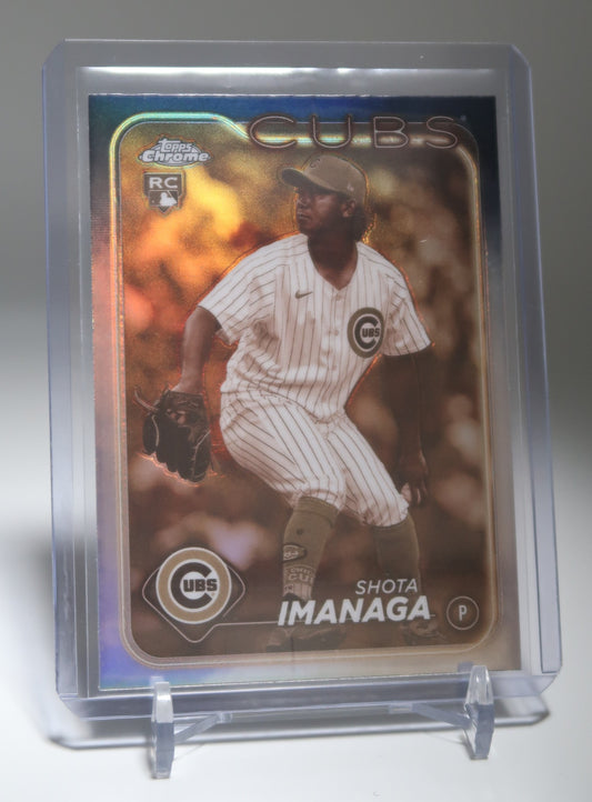今永昇太 ルーキーカード Sepiaリフラクター 2024 Topps Chrome Sepia Refractor #121 Shota Imanaga RC