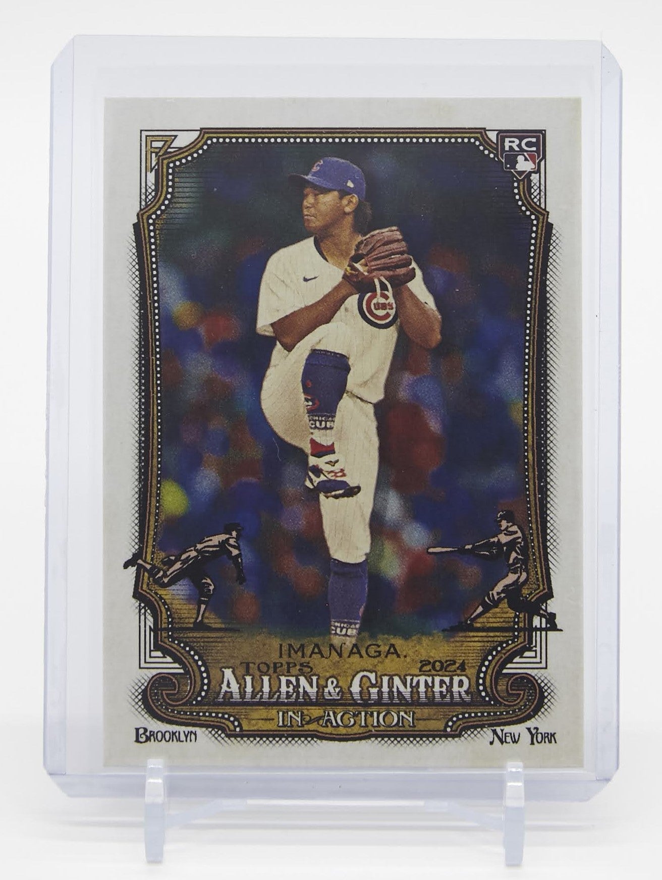 今永昇太 ルーキーカード In Action Variation インサート 2024 Topps Allen & Ginter #IA-43 Shota Imanaga RC SP