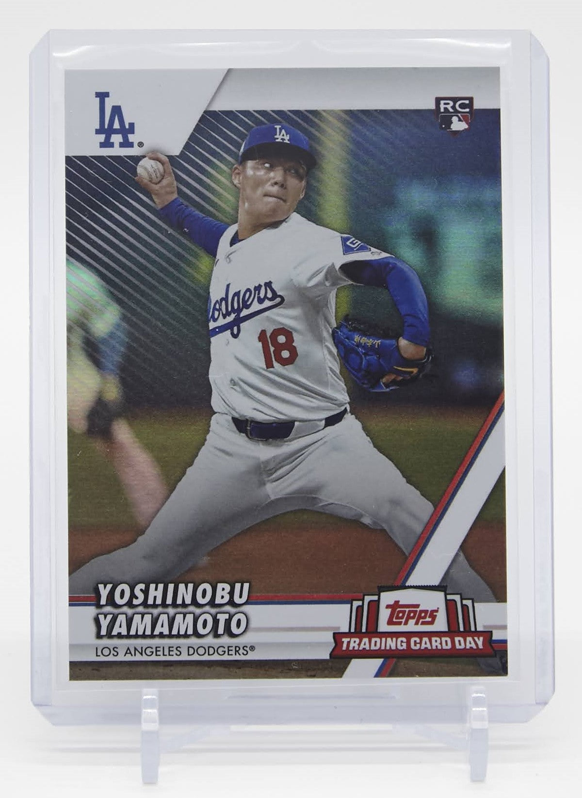 山本由伸 ルーキーカード 2024 Topps Trading Card Day #LAD-2 Yoshinobu Yamamoto RC