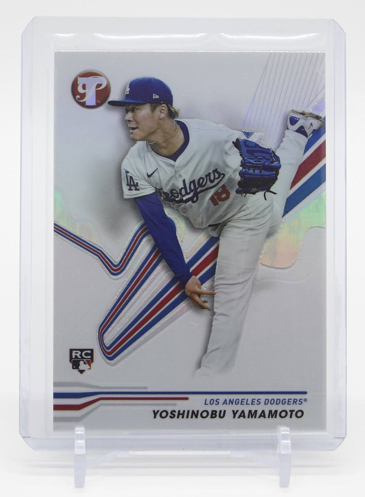 山本由伸 ルーキーカード リフラクター 2024 Topps Pristine Refractor #117 Yoshinobu Yamamoto RC