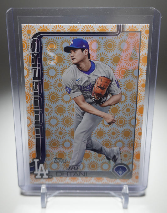 大谷翔平 Holiday Sun パラレル 【Value Box限定】2025 Topps Series2 Holiday Sun Parallel #400 Shohei Ohtani