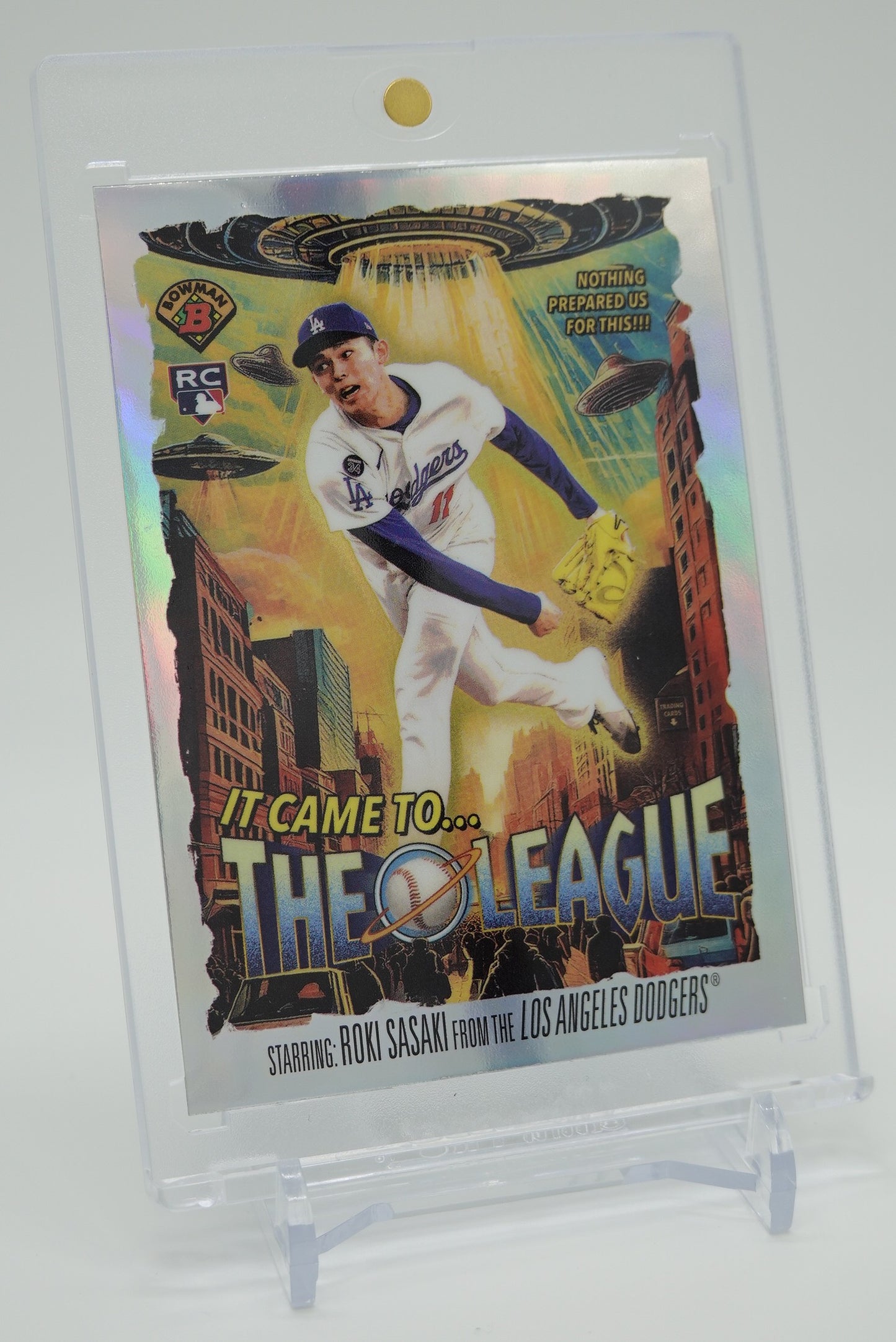佐々木朗希 ルーキーカード 「It Came to the League」インサート 2025 Bowman Chrome #IT-5 Roki Sasaki RC