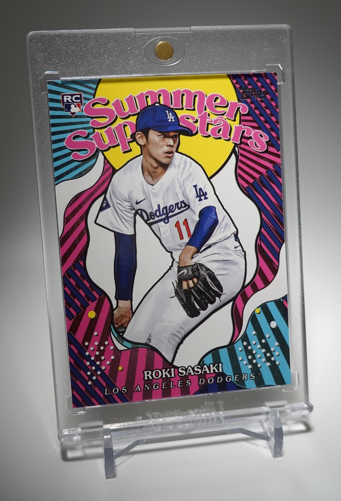 佐々木朗希 ルーキーカード Summer Superstars インサート 2025 Topps Series 2 Baseball #SS-41 Roki Sasaki RC