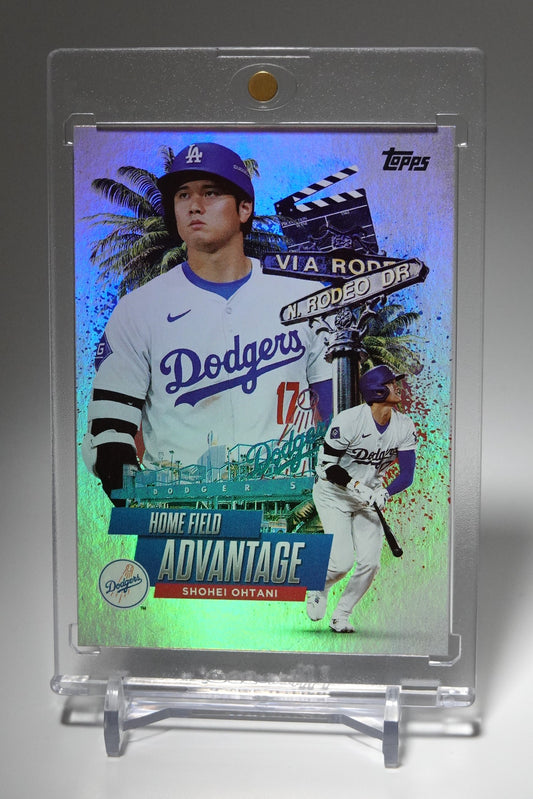 大谷翔平 大人気のショートプリント・インサート「Home Field Advantage (HFA)」 2025 Topps Series1 Home Field Advantage SP #HA-5 Shohei Ohtani