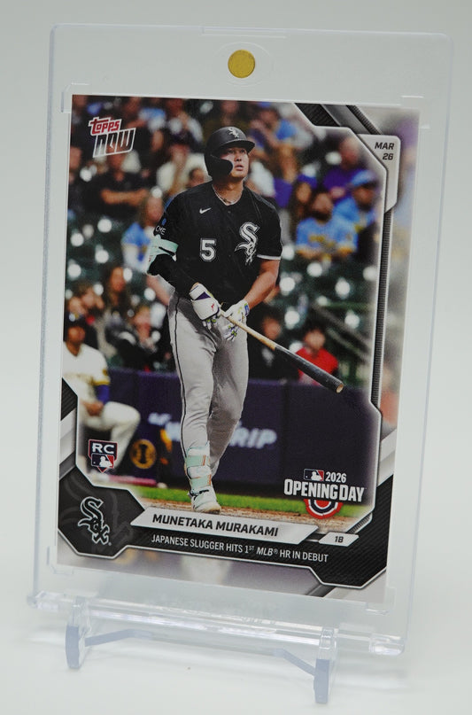 ホワイトソックス・村上宗隆 ルーキーカード MLB初ホームラン記念 2026 Topps NOW #5 Munetaka Murakami RC PR 9,950枚