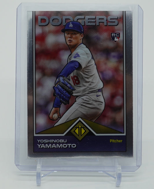 山本由伸 高級版 ルーキーカード Image Variation パラレル SP 2024 Topps Transcendent Collection Baseball Icons Chrome Image Variation #3 Yoshinobu Yamamoto RC
