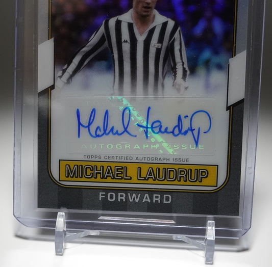 ユベントス ミカエル・ラウドルップ オートグラフ (サイン入り) カード 2022-23 Topps Chrome Juventus Legends Autograph Card #LE-ML Michael Laudrup AUTO
