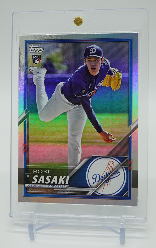 佐々木朗希 ルーキーカード 【アメリカ限定販売】2025 Topps×Lids×Mitchell & Ness Player Chase Series 2 #39 Roki Sasaki RC