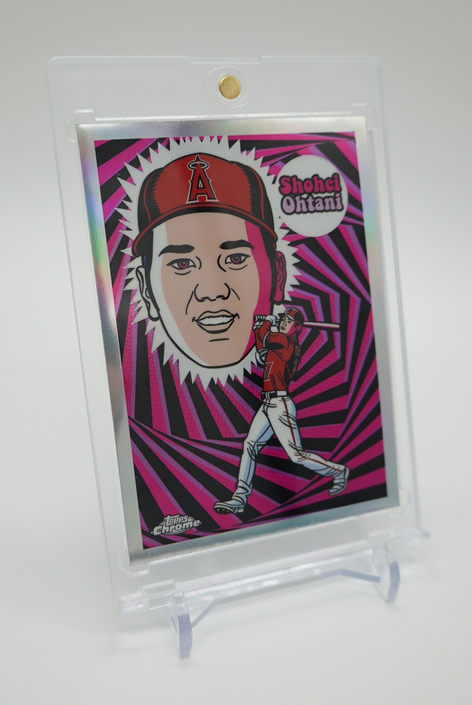 大谷翔平選手　アートプリント 限定版 大谷翔平 レアインサート Case Hit 級 人気アートカード 2023 Topps
