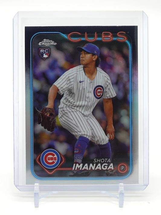 今永昇太 ルーキーカード リフラクター 2024 Topps Chrome Refractor #121 Shota Imanaga RC