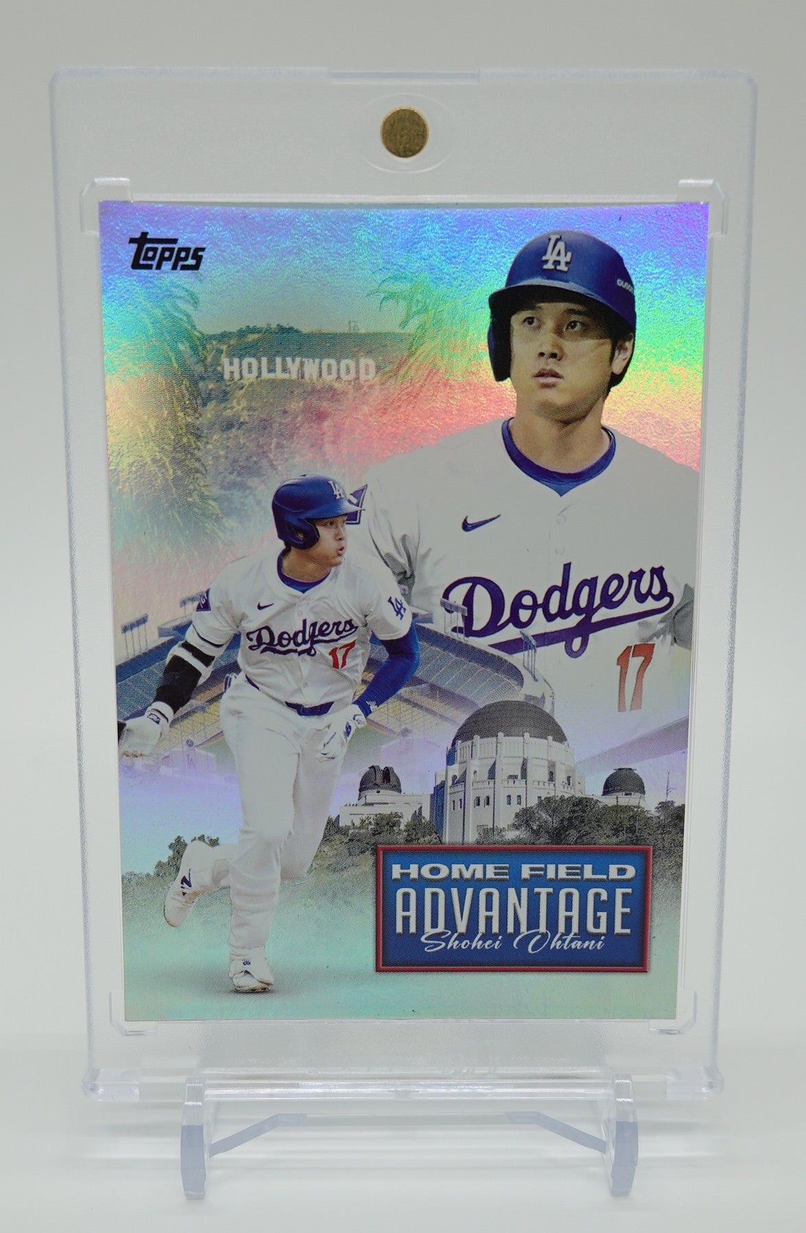 大谷翔平 大人気インサートカード 【希少SP】ドジャース 初年度HFA 2024 Topps Update Home Field Advantage SP #HFA-29 Shohei Ohtani