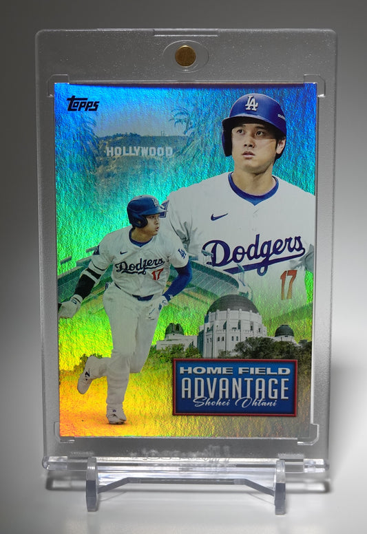 大谷翔平 大人気インサートカード 【希少SP】ドジャース 初年度HFA 2024 Topps Update Home Field Advantage SP #HFA-29 Shohei Ohtani