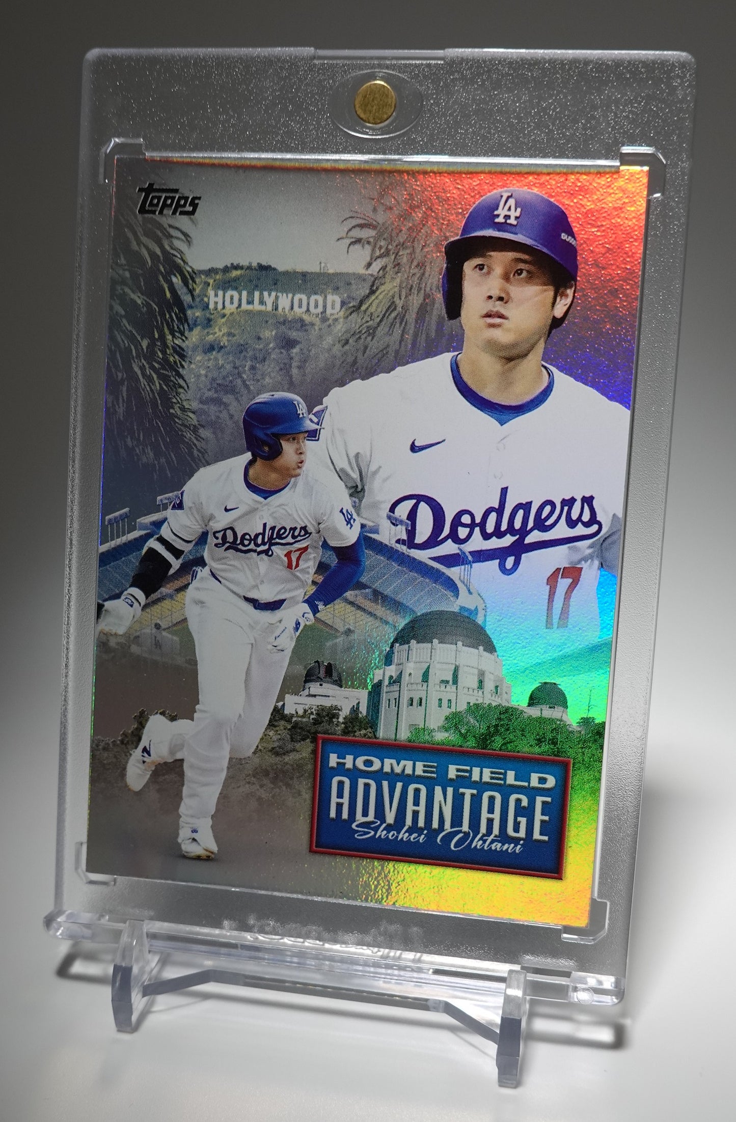 大谷翔平 大人気インサートカード 【希少SP】ドジャース 初年度HFA 2024 Topps Update Home Field Advantage SP #HFA-29 Shohei Ohtani