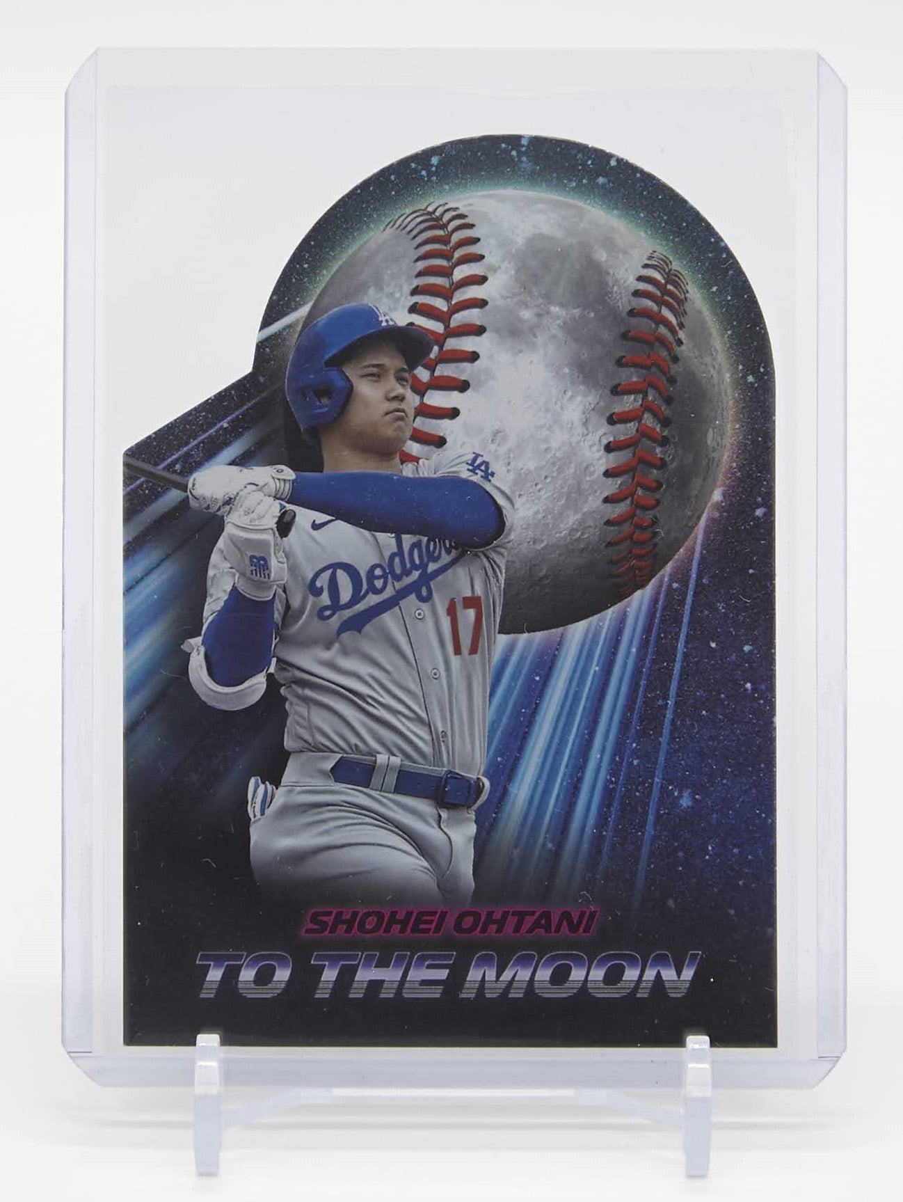 大谷翔平 ダイカット・インサート 2024 Topps Big League To the Moon #TM-45 Shohei Ohtani 493フィート超特大HR