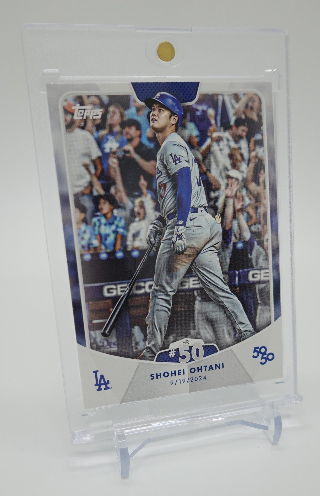 大谷翔平 MLB史上初50-50達成記念 2024 Topps 50/50 HR #50 カード #100 Shohei Ohtani