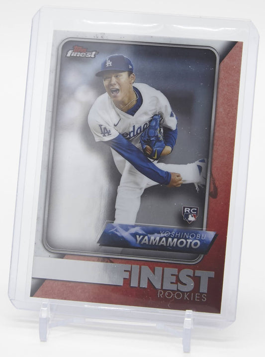 山本由伸 ルーキーカード 2024 Topps Finest Finest Rookies #FRD-17 Yoshinobu Yamamoto RC