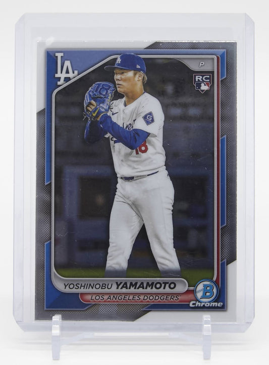 山本由伸 ルーキーカード 2024 Bowman Chrome #73 Yoshinobu Yamamoto RC