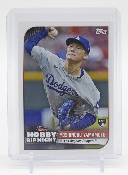 山本由伸 ルーキーカード 2024 Topps Hobby RIP Night #35 Yoshinobu Yamamoto RC