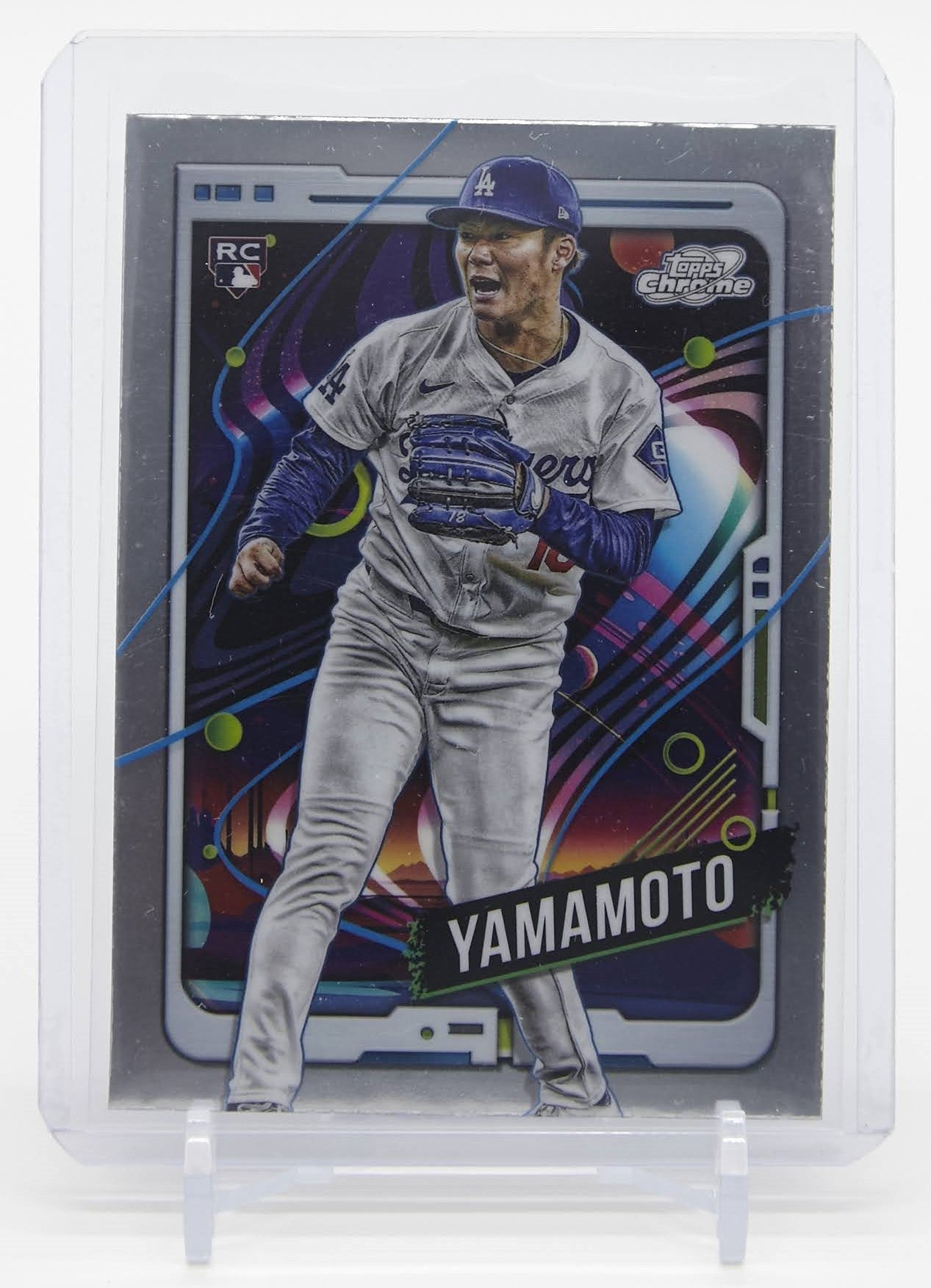 山本由伸 ルーキーカード 2024 Topps Cosmic Chrome #125 Yoshinobu Yamamoto RC