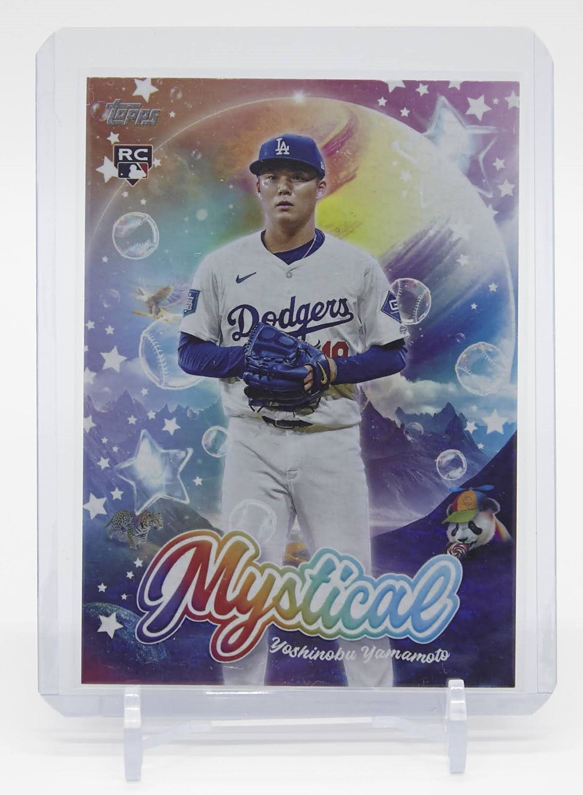 山本由伸 ルーキーカード Mystical インサート 2024 Topps Update Mystical #MYS13 Yoshinobu Yamamoto RC