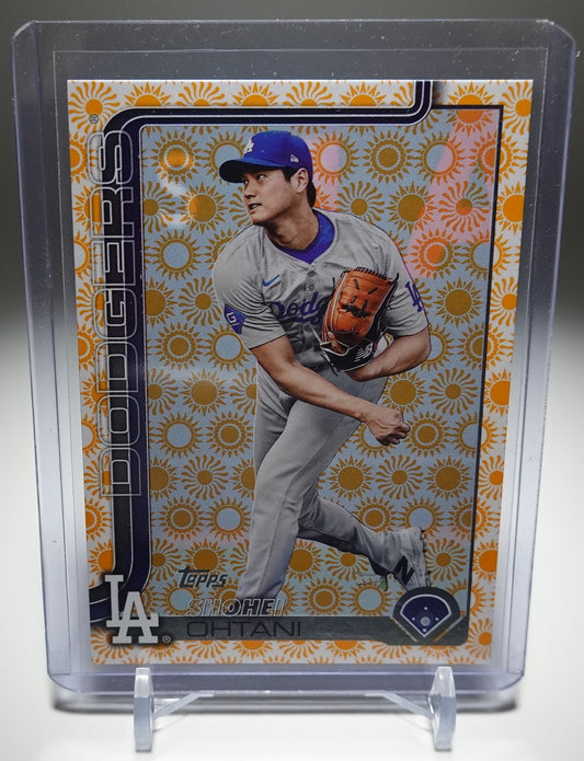 大谷翔平 Holiday Sun パラレル 【Value Box限定】2025 Topps Series2 Holiday Sun Parallel #400 Shohei Ohtani
