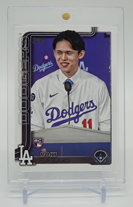 佐々木朗希 ルーキーカード Image Variation  Companion インサート 2025 Topps Baseball Flagship Collection 2