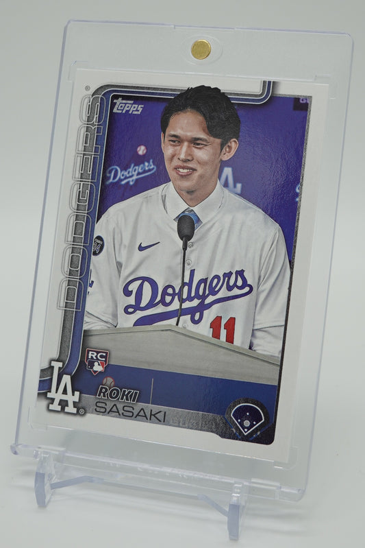 佐々木朗希 ルーキーカード Image Variation  Companion インサート 2025 Topps Baseball Flagship Collection 2