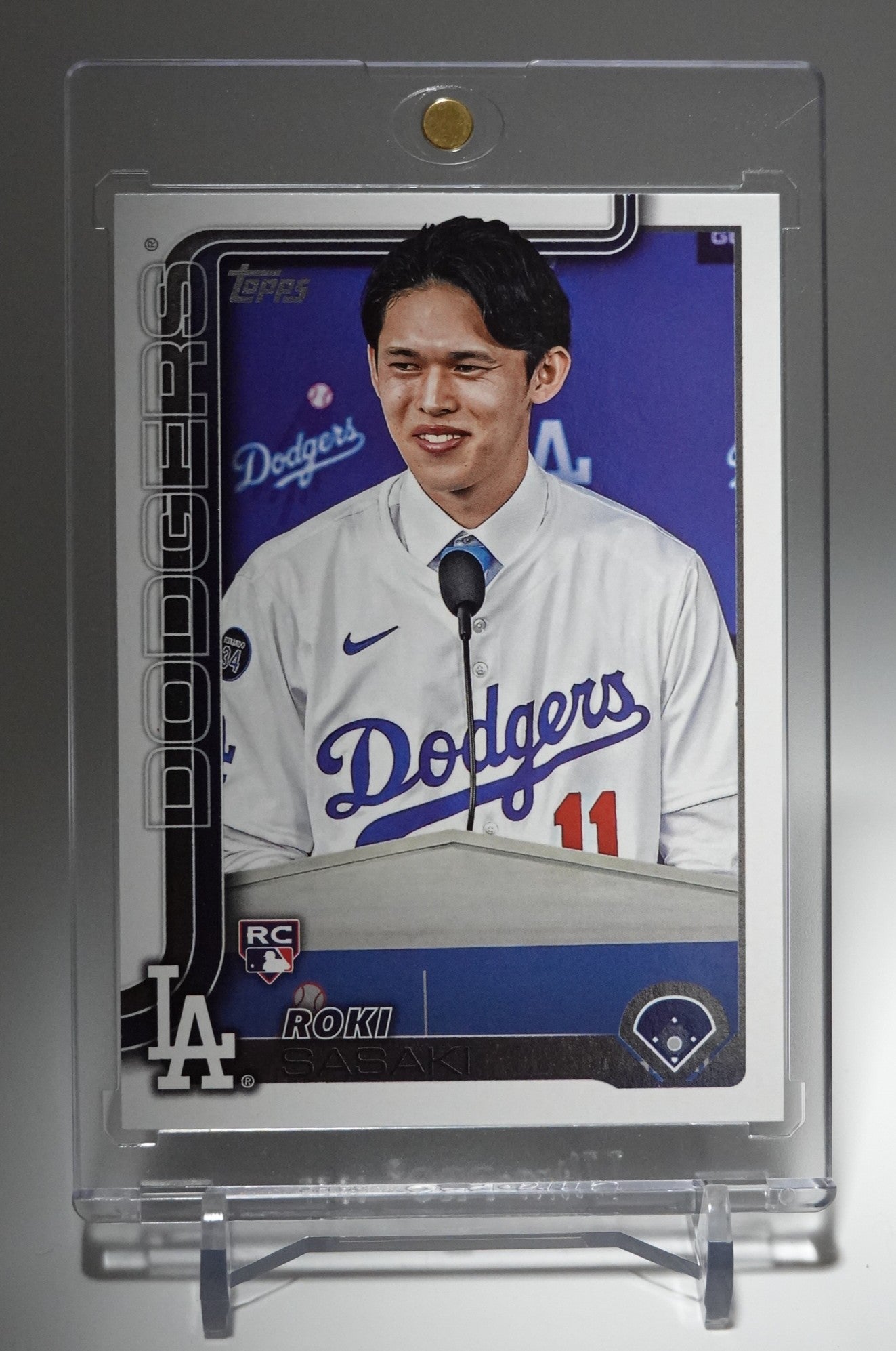 佐々木朗希 ルーキーカード Image Variation  Companion インサート 2025 Topps Baseball Flagship Collection 2