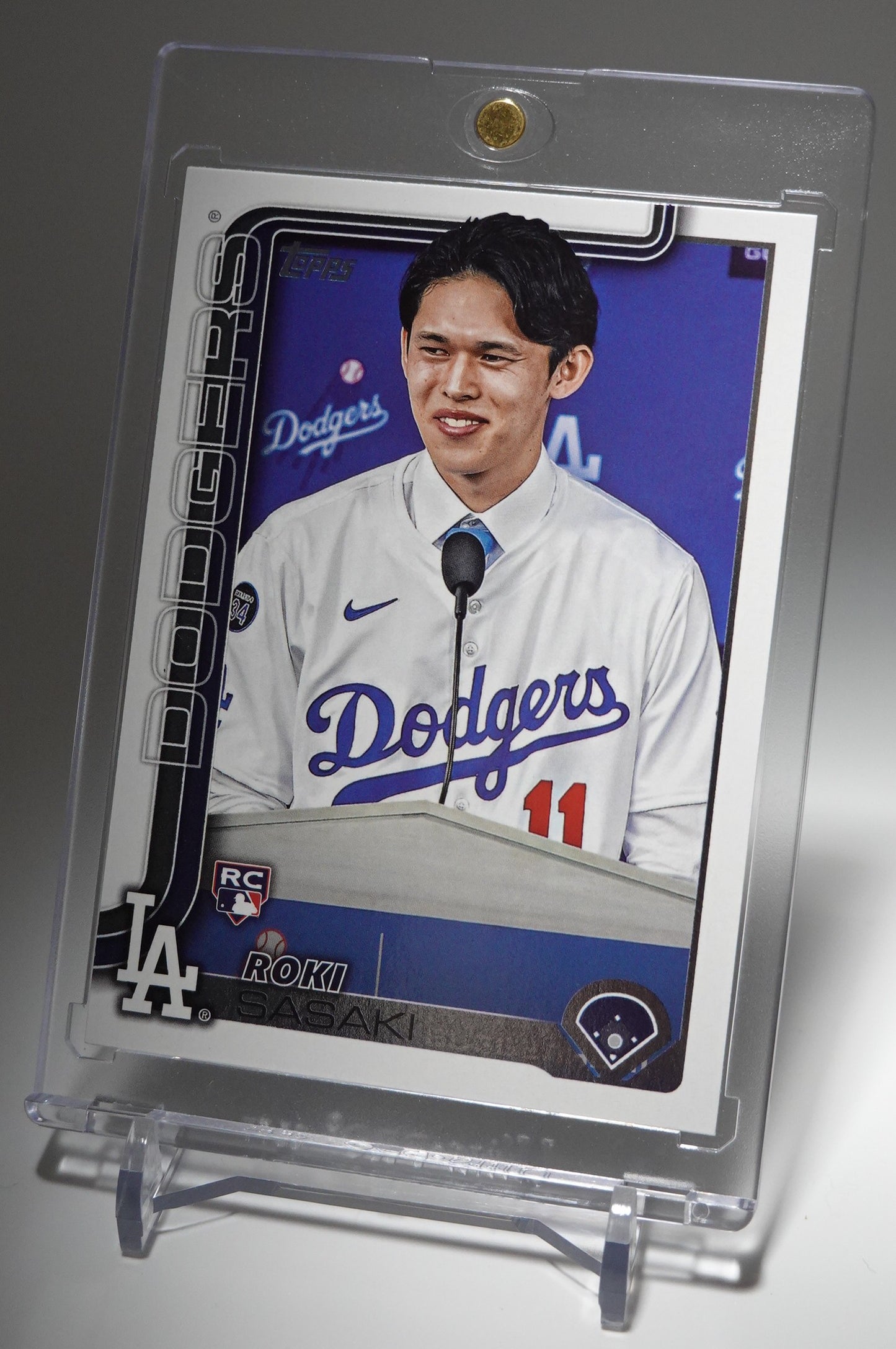 佐々木朗希 ルーキーカード Image Variation  Companion インサート 2025 Topps Baseball Flagship Collection 2