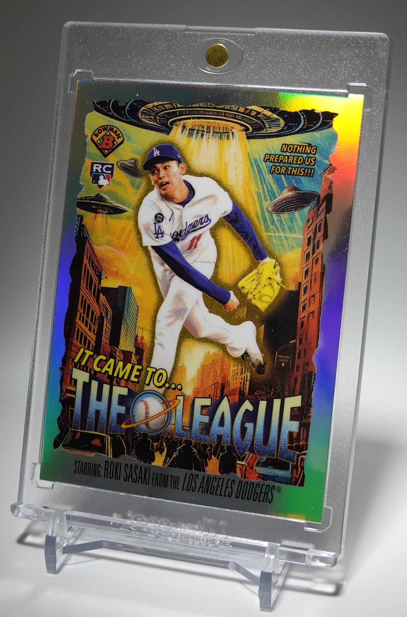 佐々木朗希 ルーキーカード 「It Came to the League」インサート 2025 Bowman Chrome #IT-5 Roki Sasaki RC