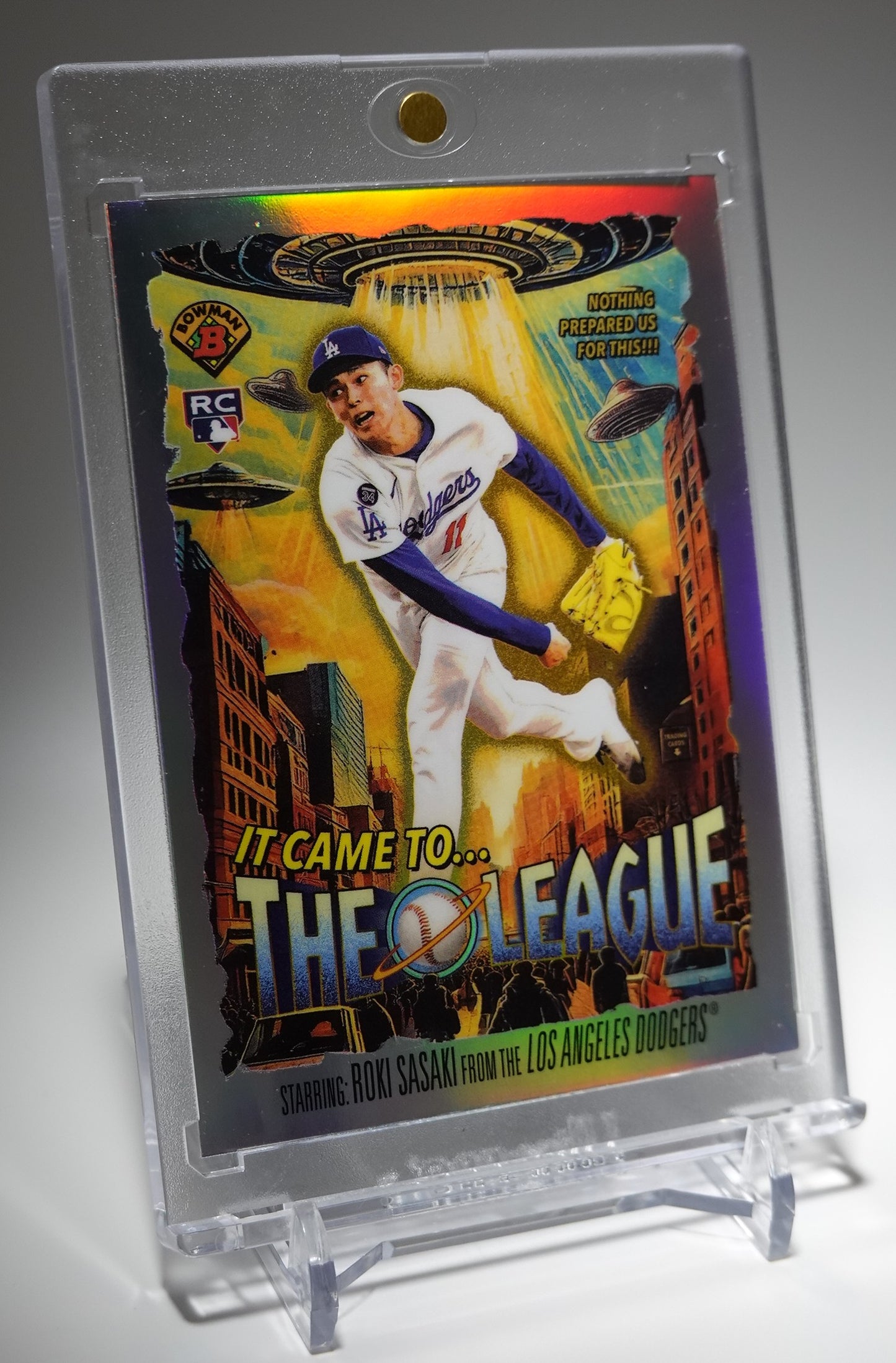 佐々木朗希 ルーキーカード 「It Came to the League」インサート 2025 Bowman Chrome #IT-5 Roki Sasaki RC