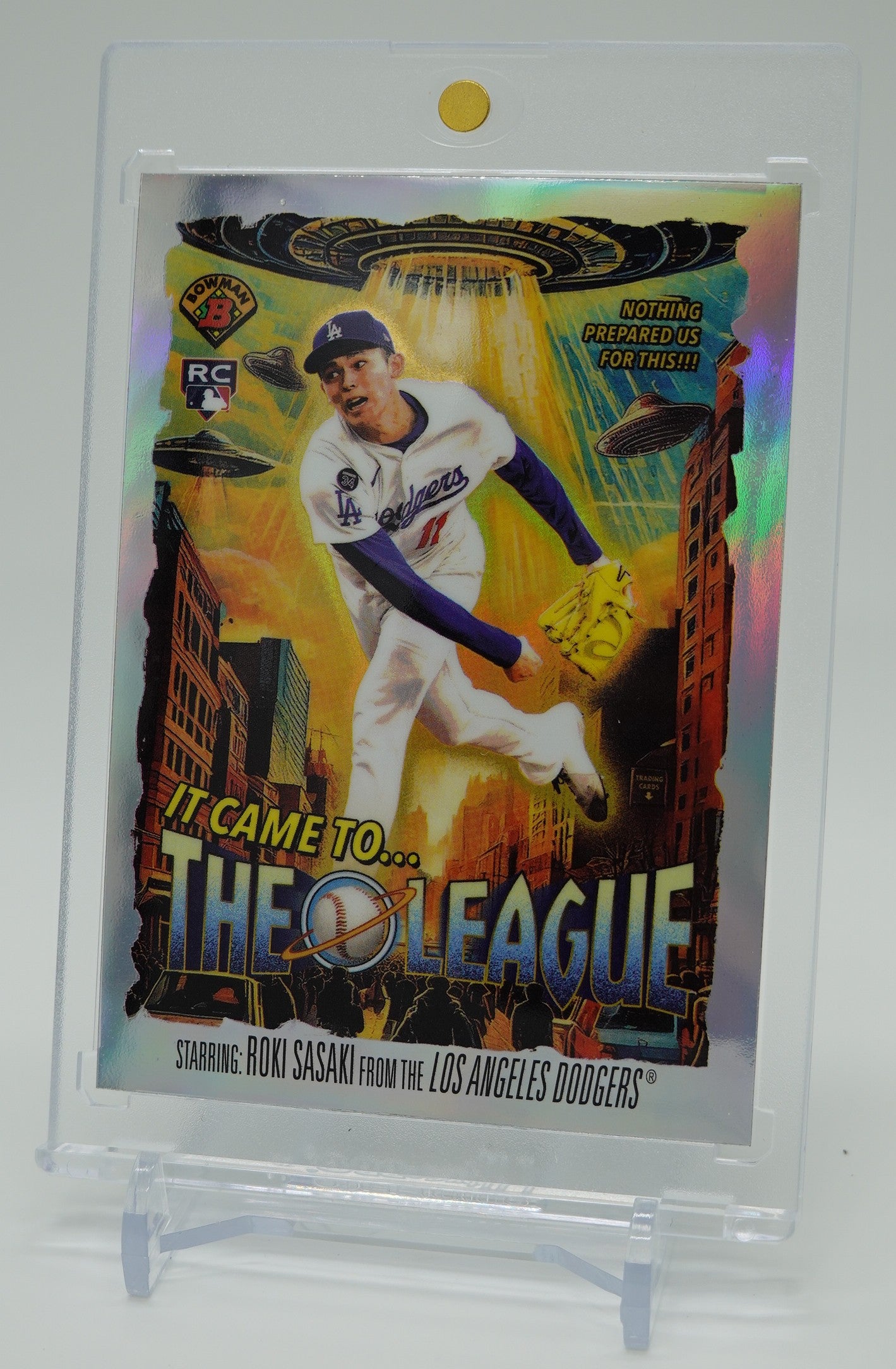 佐々木朗希 ルーキーカード 「It Came to the League」インサート 2025 Bowman Chrome #IT-5 Roki Sasaki RC