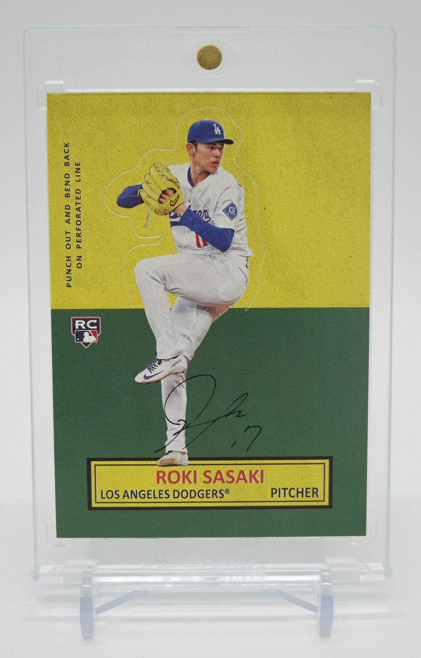 佐々木朗希 ルーキーカード 1964 Topps Stand-Ups（スタンドアップ）インサート 2025 Topps Archives Baseball #64SU-2 Roki Sasaki RC