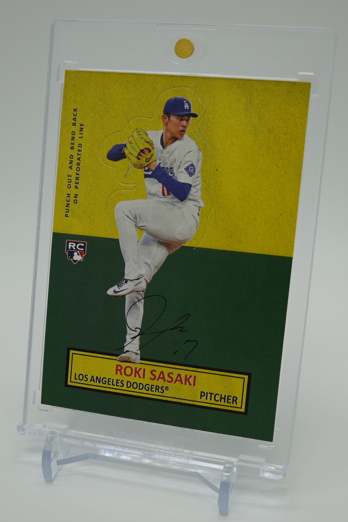佐々木朗希 ルーキーカード 1964 Topps Stand-Ups（スタンドアップ）インサート 2025 Topps Archives Baseball #64SU-2 Roki Sasaki RC