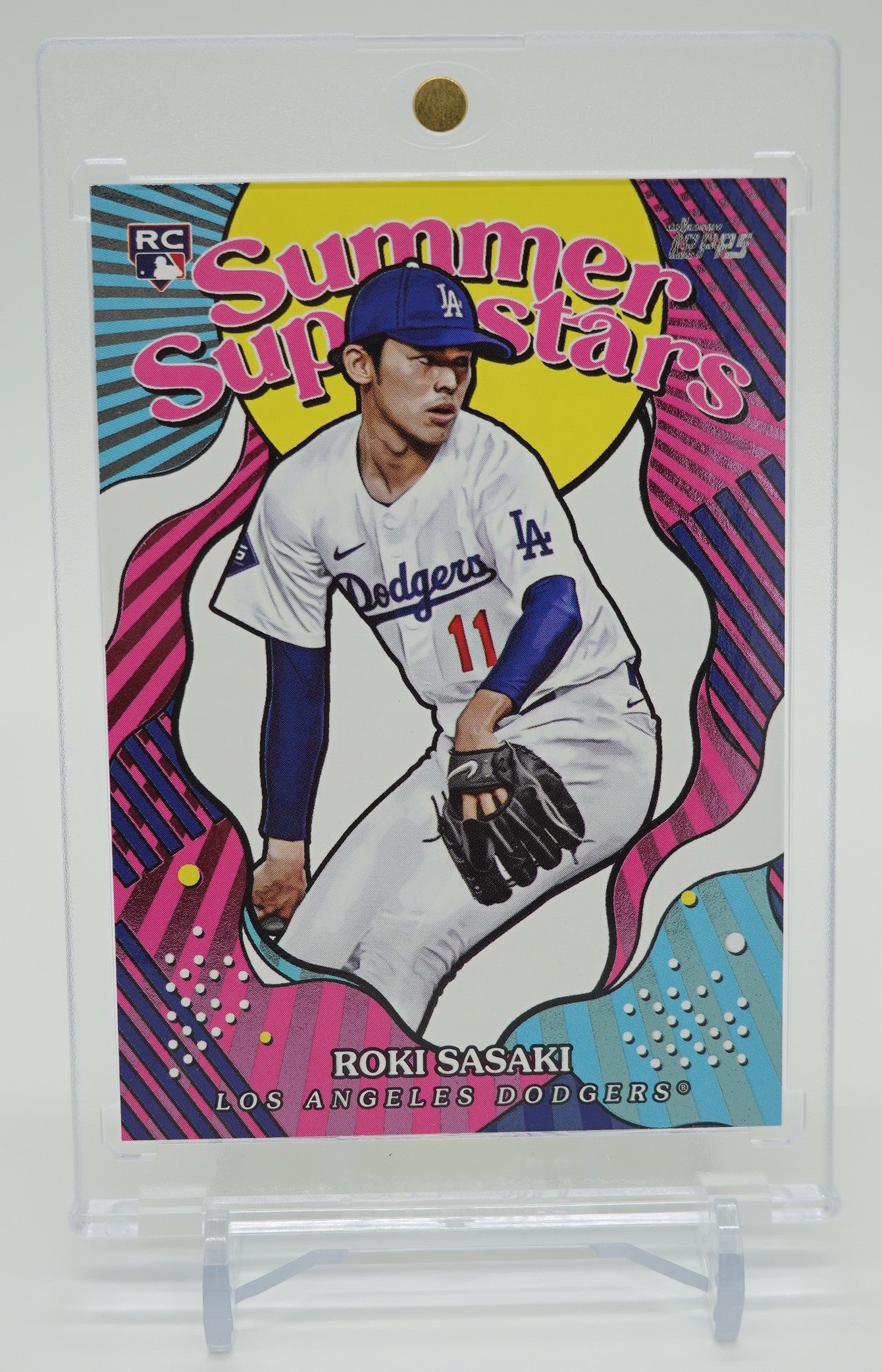 佐々木朗希 ルーキーカード Summer Superstars インサート 2025 Topps Series 2 Baseball #SS-41 Roki Sasaki RC