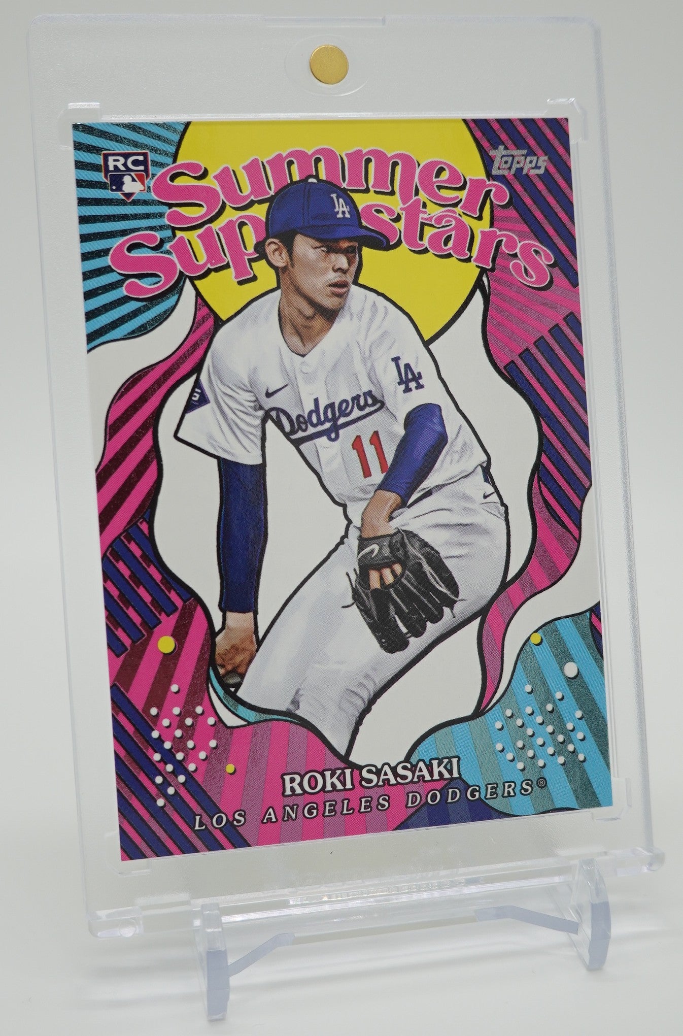 佐々木朗希 ルーキーカード Summer Superstars インサート 2025 Topps Series 2 Baseball #SS-41 Roki Sasaki RC