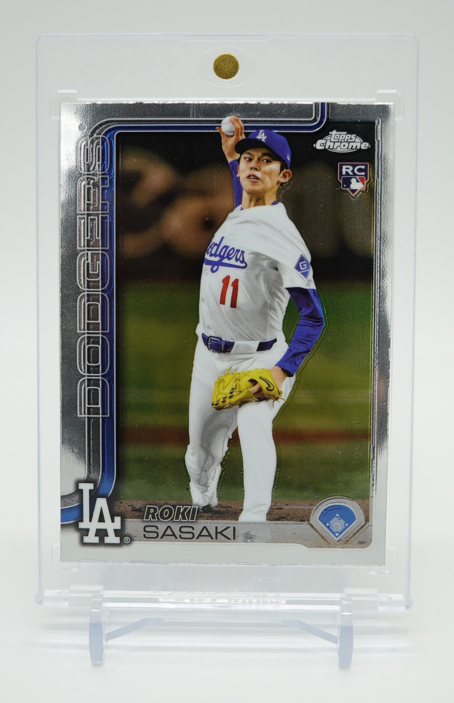 佐々木朗希 超定番・ルーキーカード 2025 Topps Chrome #217 Roki Sasaki RC