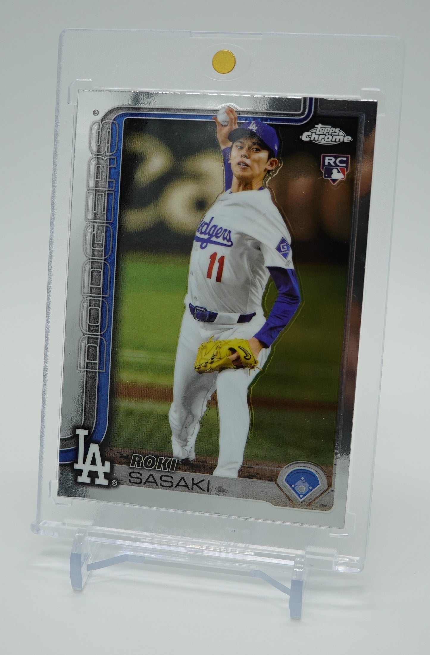 佐々木朗希 超定番・ルーキーカード 2025 Topps Chrome #217 Roki Sasaki RC