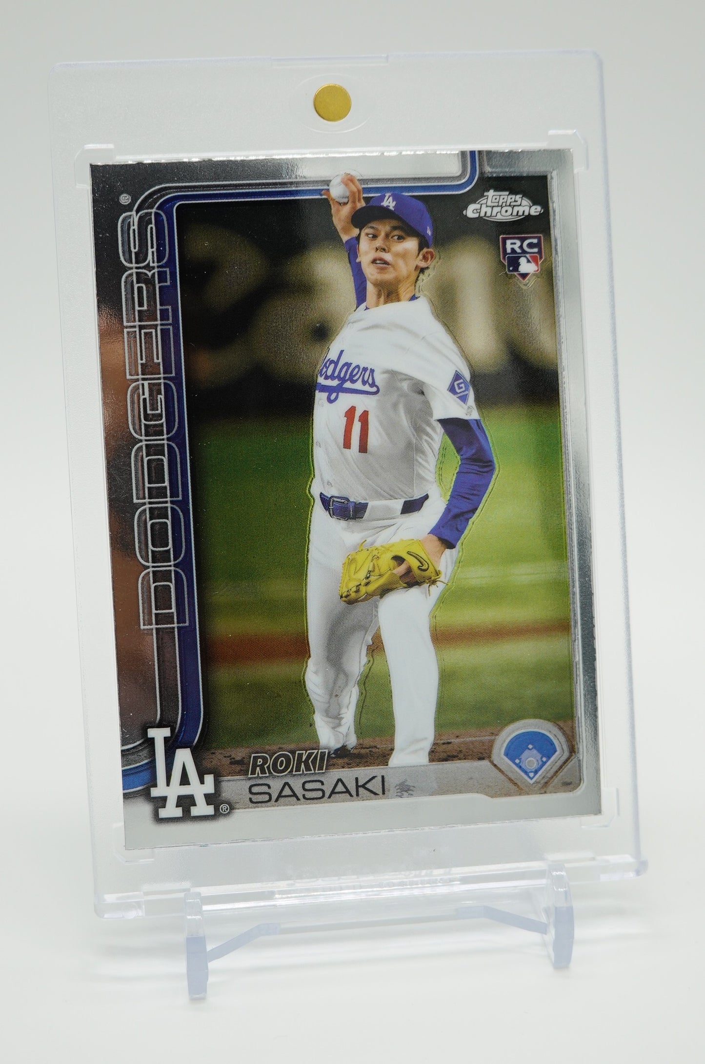 佐々木朗希 超定番・ルーキーカード 2025 Topps Chrome #217 Roki Sasaki RC