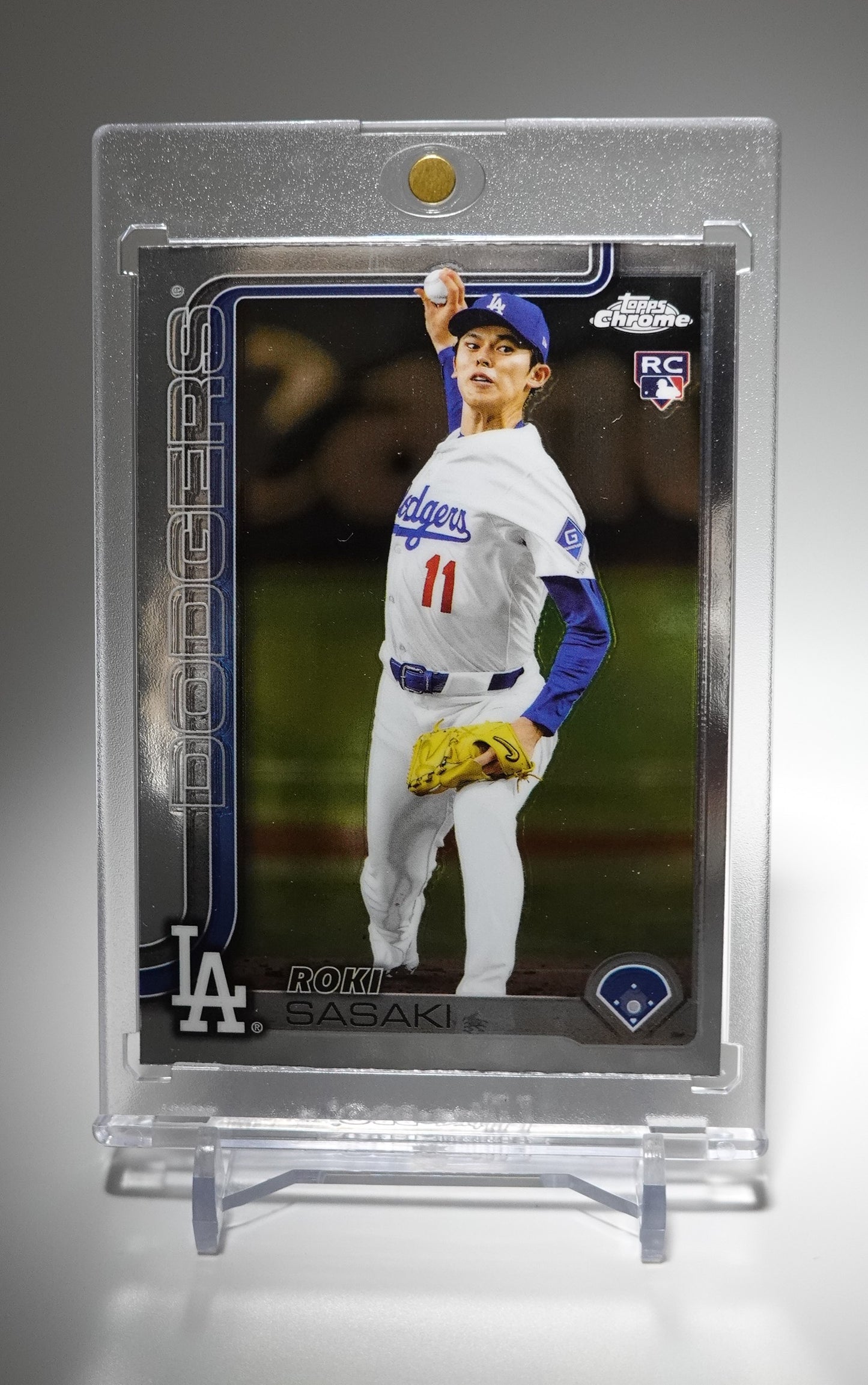 佐々木朗希 超定番・ルーキーカード 2025 Topps Chrome #217 Roki Sasaki RC