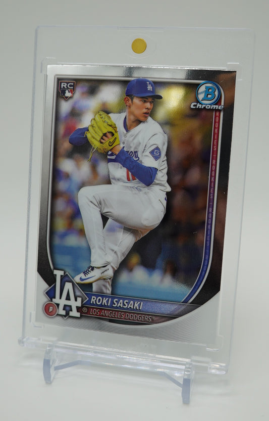 佐々木朗希 超定番・ルーキーカード 2025 Bowman Chrome #12 Roki Sasaki RC