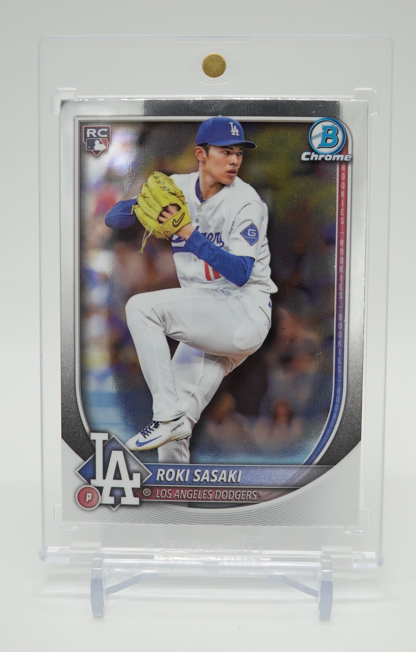佐々木朗希 超定番・ルーキーカード 2025 Bowman Chrome #12 Roki Sasaki RC