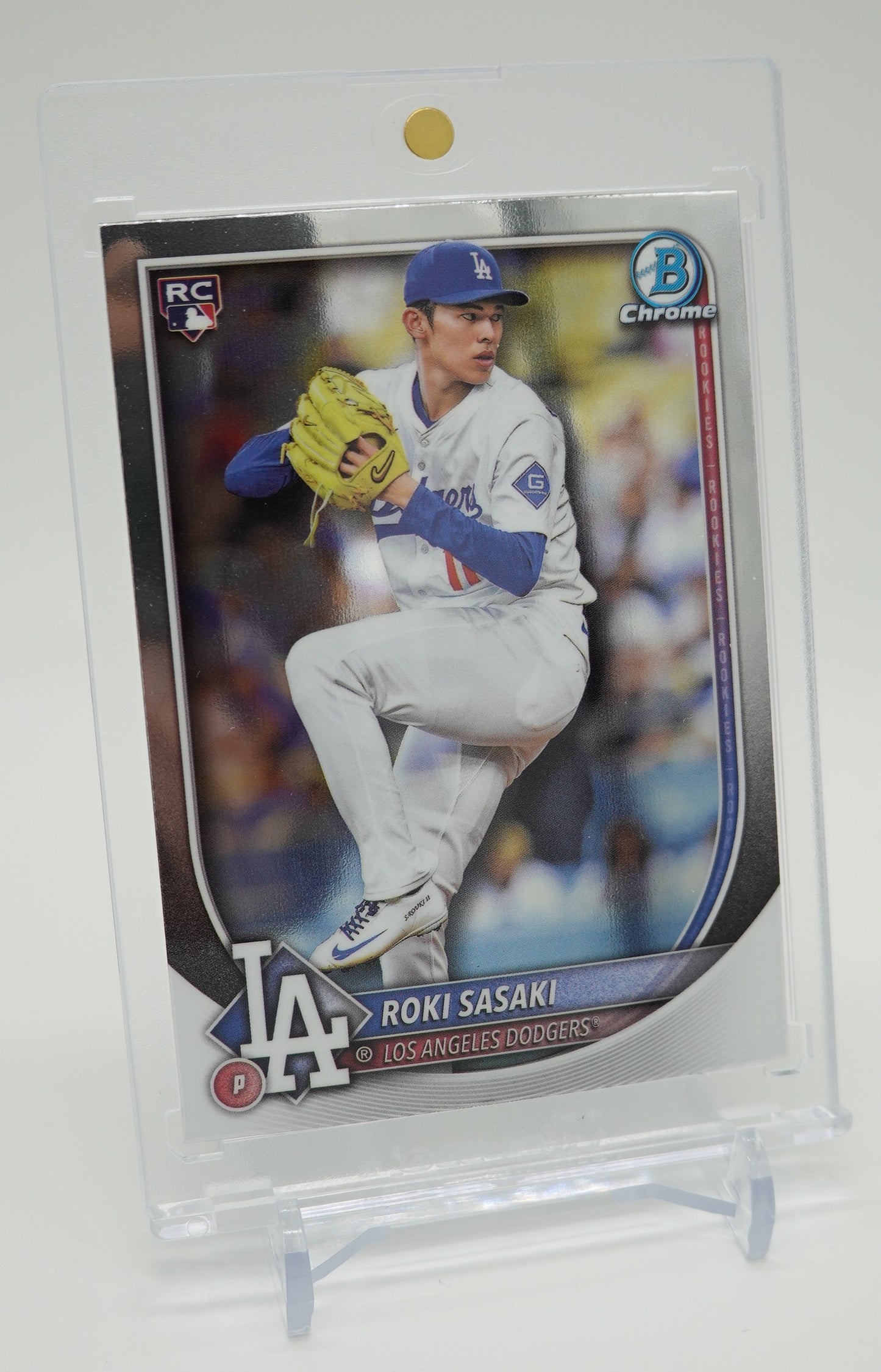 佐々木朗希 超定番・ルーキーカード 2025 Bowman Chrome #12 Roki Sasaki RC