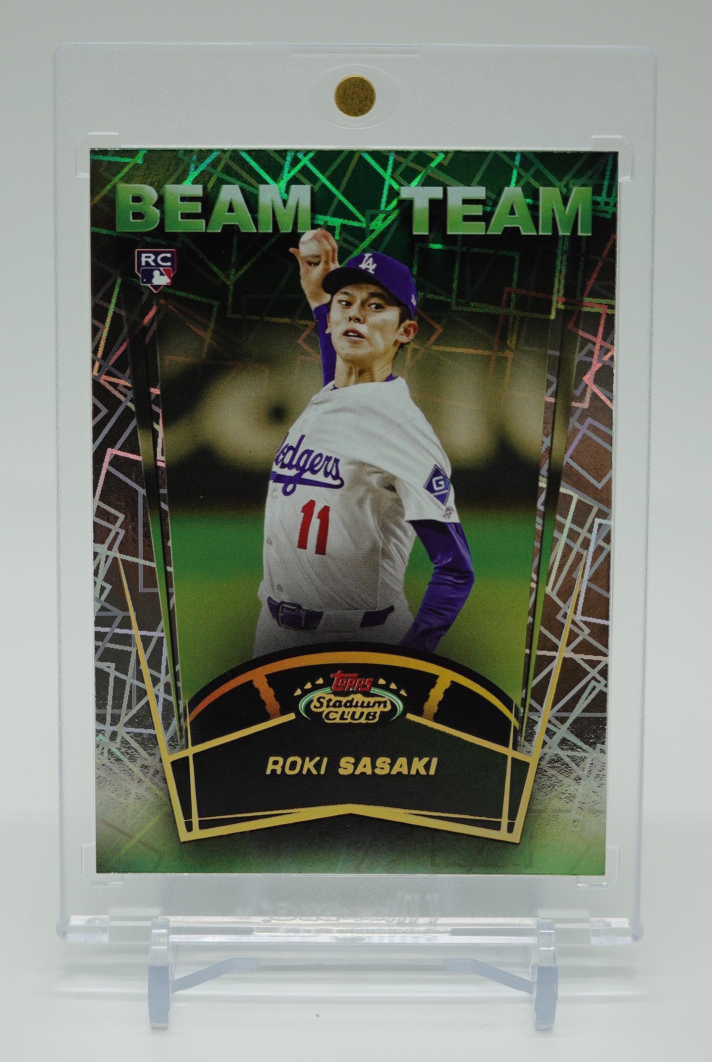 佐々木朗希 ルーキーカード Case Hit インサート 2026 Topps Stadium Club Beam Team #BT-1  Roki Sasaki RC