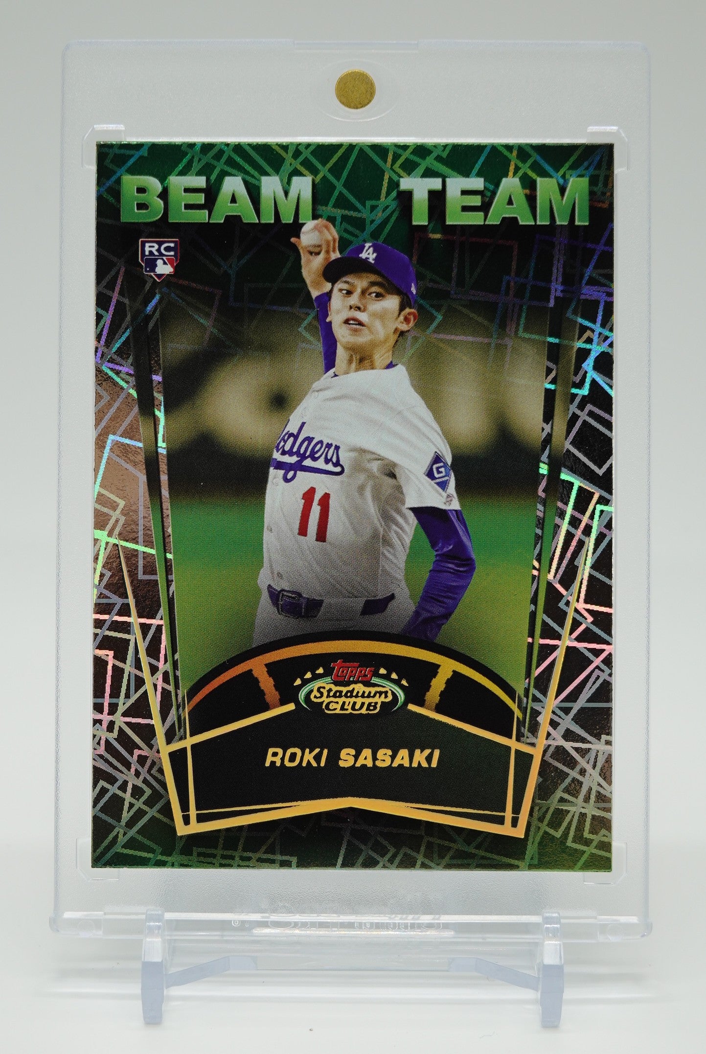 佐々木朗希 ルーキーカード Case Hit インサート 2026 Topps Stadium Club Beam Team #BT-1  Roki Sasaki RC