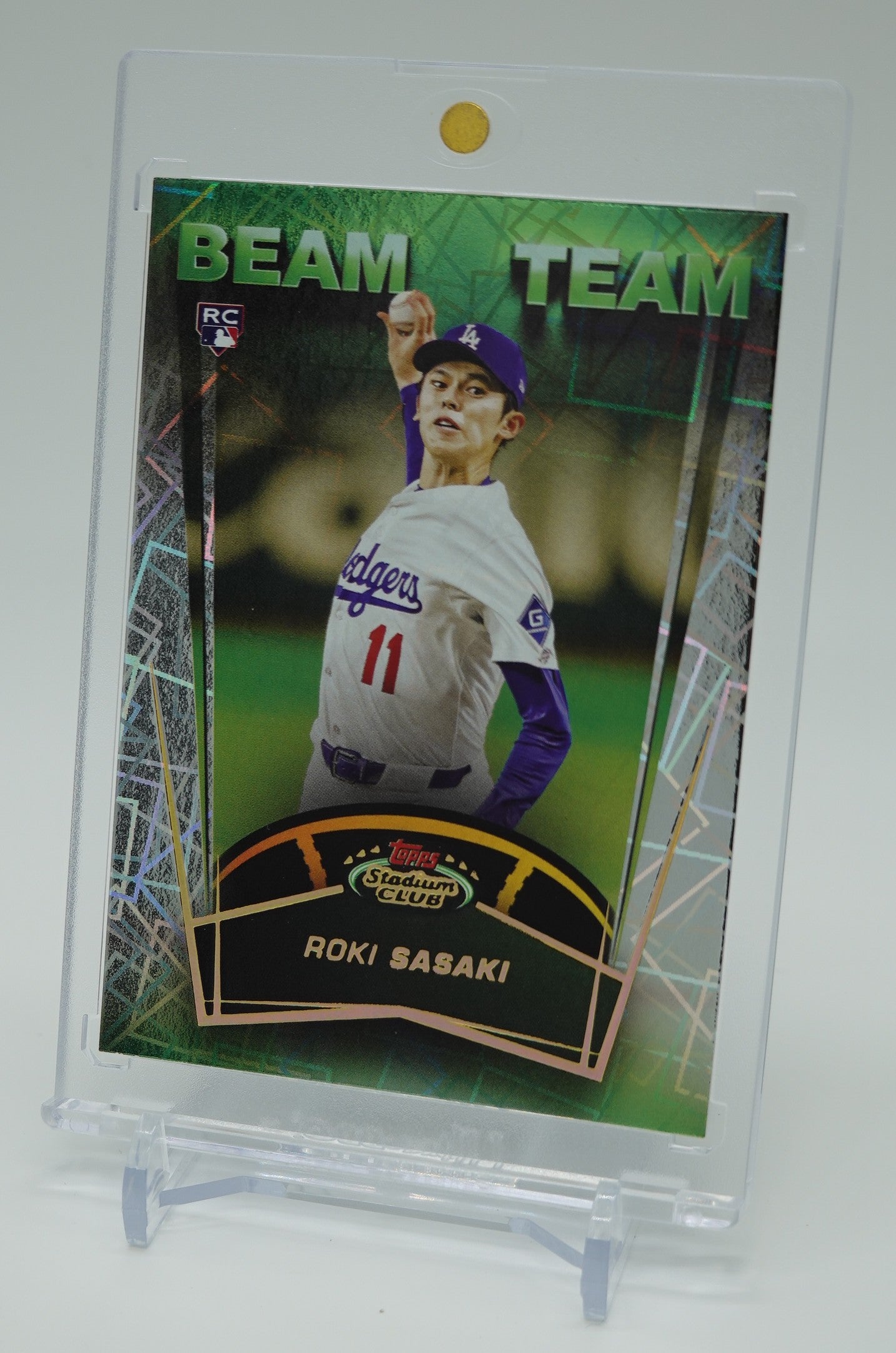 佐々木朗希 ルーキーカード Case Hit インサート 2026 Topps Stadium Club Beam Team #BT-1  Roki Sasaki RC